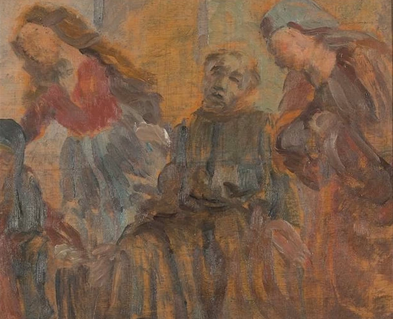 Pietà Mazzoni - Palazzo Pellegrini a S. Cecilia, Verona